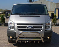 Кенгурятник WT003 (2006-2014, нерж.) для Ford Transit рр