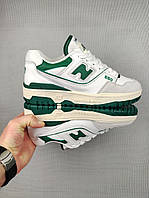 Кроссовки New Balance 550 White&Green демисезон