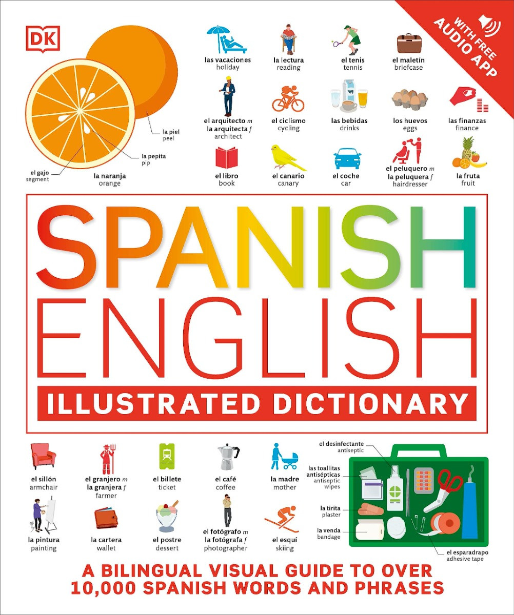 Книга Spanish English Illustrated Dictionary, фото 1