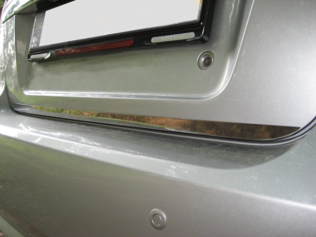 Кромка багажника (нерж.) для Chevrolet Aveo T250 2005-2011 гг - фото 1 - id-p2111186441