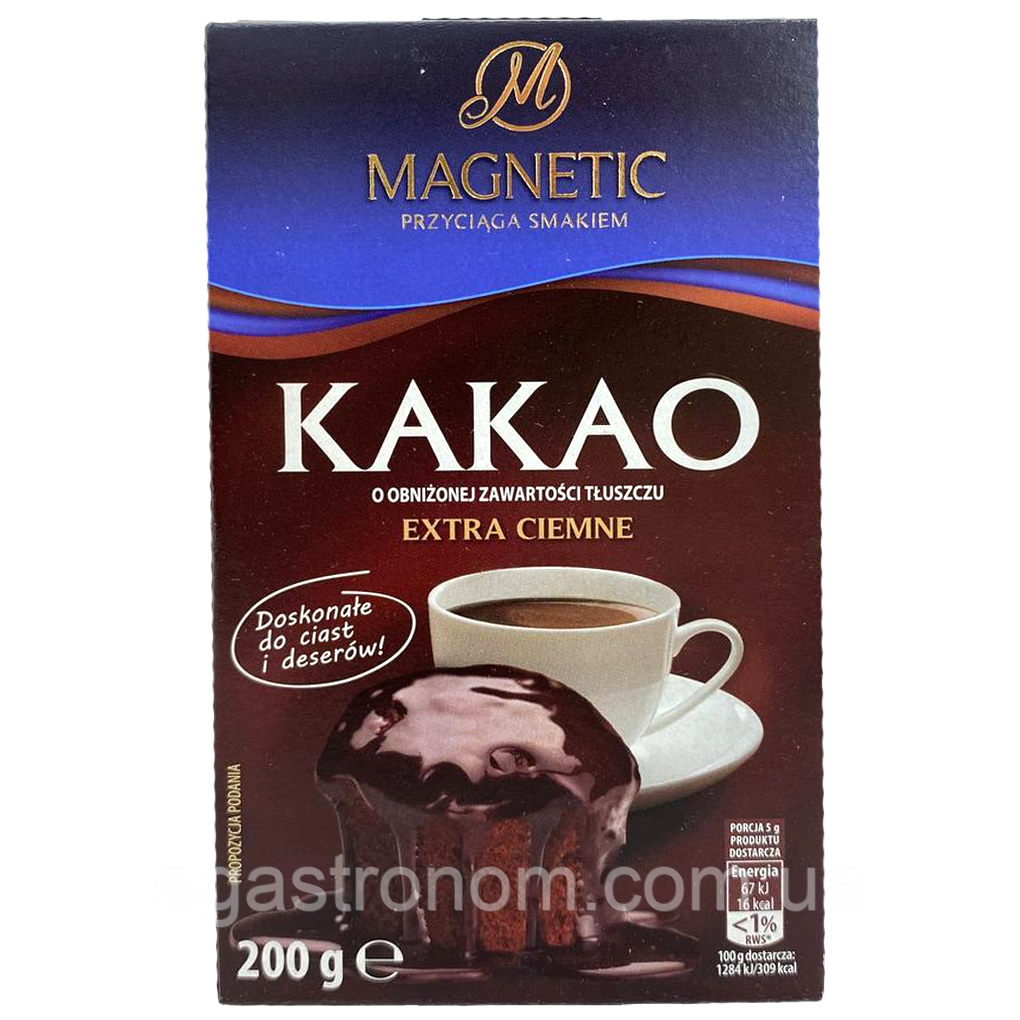 Какао Магнетік Magnetic 200g 12шт/ящ