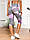 Красиві Легінси Капрі з Кишенею на Стегні, Високий Пояс, фото 4