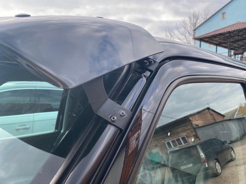 Козырек на лобовое стекло (на кронштейнах) для Volkswagen T4 Transporter - фото 3 - id-p2111192634