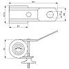 Затиcкач підвісний PS435 4х(16-35мм²), фото 2