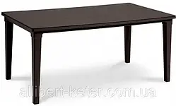Стіл садовий вуличний Allibert Futura Brown ( коричневий ) ( Keter Futura Table ) стіл пластиковий Keter