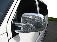 Накладки на зеркала (2 шт, пласт) Carmos - Турецкий пластик для Volkswagen T4 Caravelle/Multivan
