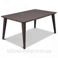 Стол садовый уличный Allibert Lima 160 Brown ( коричневый ) ( Keter Lima Table ) стол обеденный Keter