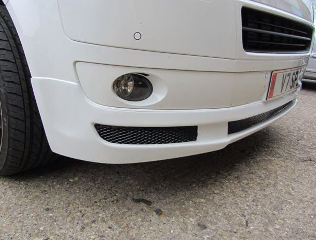 Накладка на передний бампер Sport 1 (под покраску) для Volkswagen T5 2010-2015 гг - фото 1 - id-p2111192783