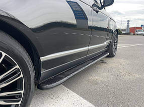 Бокові пороги Bosphorus Black (2 шт., Алюміній) для Range Rover IV L405 2013-2021 рр