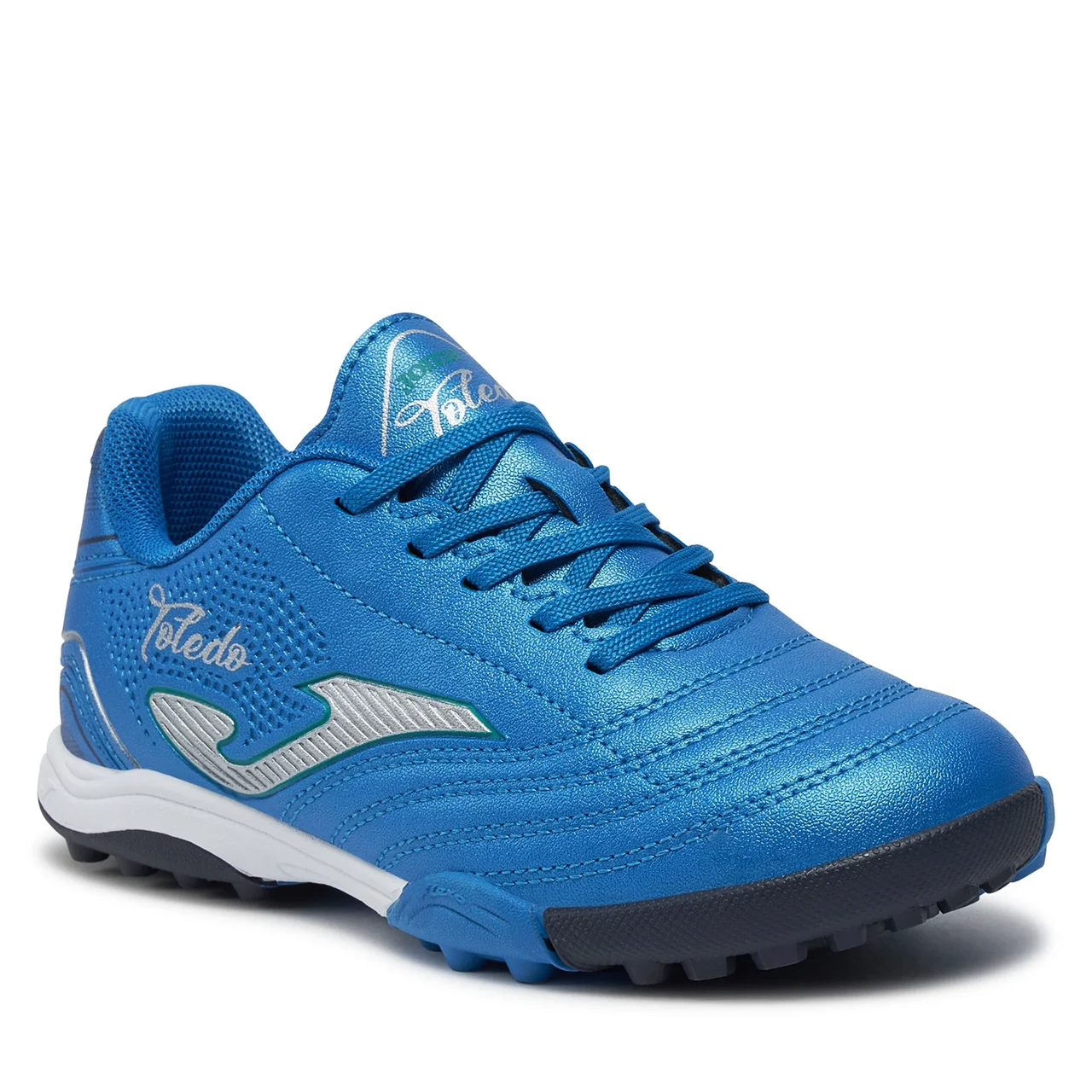 Кросівки футбольні дитячі Joma TOLEDO TOJS2404TF р. 38 сороконіжки футбольні сині дитячі шиповки бампи