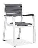 Набір садових меблів Keter Harmony Garden Dining Set White Light Grey ( білий - світло сірий ) ( Keter ), фото 3