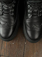 Чоловіче чорне шкіряне взуття сезон весна - осінь Niagara_brand 3962, фото 8