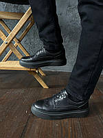Чоловіче чорне шкіряне взуття сезон весна - осінь Niagara_brand 3962, фото 2