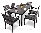 Набір садових меблів Keter Torino Dining Set ( Allibert by Keter ), фото 4