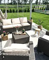 Комплект садових меблів Allibert California Lounge Set ( Allibert California Set ) штучний ротанг