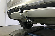 Фаркоп BMW X5 F15 2013-2018 (БМВ Х5) автомат на ручці, фото 5