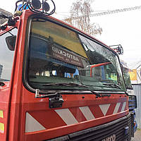  Виробництво та заміна лобового скла триплекс на пожежній машині Iveco Magirus 120 у Нікополі (Україна). 2