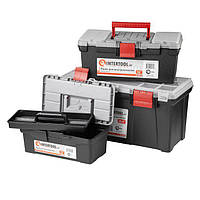 Комплект ящиків для інструментів, 3 од. INTERTOOL BX-0003
