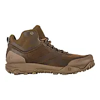 Ботинки тактические "5.11 Tactical A/T Mid Boot" dark coyote, мужские армейские ботинки для ЗСУ, койот