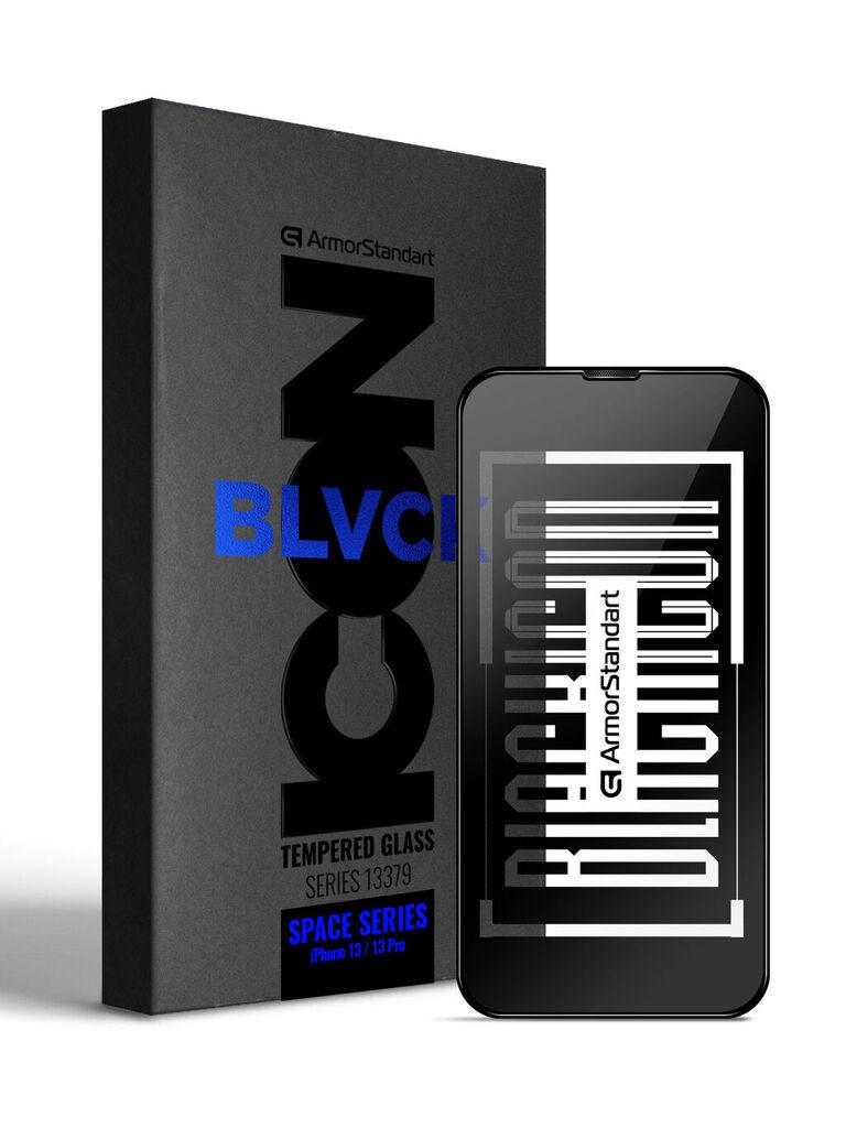 Захисне скло ArmorStandart Space Black Icon для Apple iPhone 14/13/13 Pro (ARM60013)