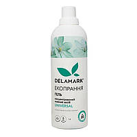 Жидкое концентрированное бесфосфатное средство для стирки Delamark Universal 1 л (4820152330154)