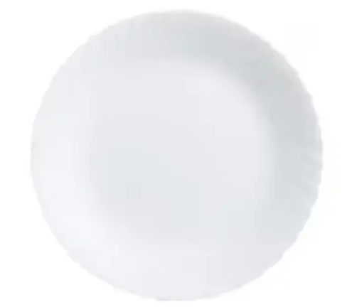 Тарілка Luminarc обідня склокерамічна Feston Plain 250мм P4082