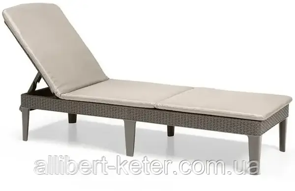 Allibert Jaipur Sun Lounger With Cushion allibert keter .ua 2111209283