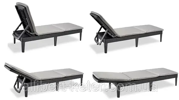 Allibert Jaipur Sun Lounger With Cushion allibert keter .ua 2111209283