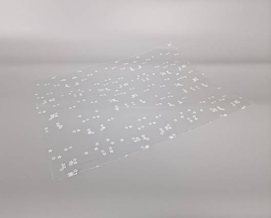 Пакет із малюнком для пакування подарунків (35*50) No395 (2) (ажурний) "Ромашка" (100 шт.), фото 2