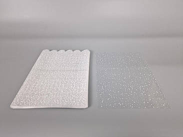 Пакет з малюнком для пакування подарунків (20*30) No382 (ажурний) "Капелька" (100 шт.)