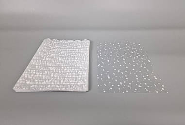 Пакет з малюнком для пакування подарунків (20*30) No382 (5) (ажурний) "Конфеті" (100 шт)