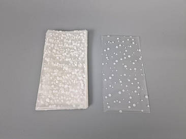 Пакет із малюнком для пакування подарунків (10*20) No003 (1) "Конфетті" (100 шт.)