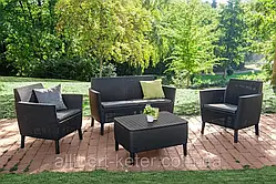 Комплект садових меблів Keter Salemo Lounge Set ( Salemo Set ) для будинку, саду, альтанки, тераси, кафе