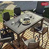 Комплект садових меблів Keter Bali Mono Melody Dining Set ( Keter Bali Mono with Melody ) для дому, саду, фото 5