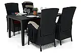 Комплект садових меблів Allibert Vermont Futura Dining Set ( Keter Vermont with Futura Set ) для дому, саду, фото 7