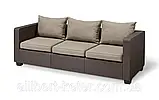 Комплект садових меблів Allibert Salta 3 Seater Sofa Lounge Set ( Keter Salta Sofa Set ) для будинку, саду, кафе, фото 5