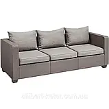 Комплект садових меблів Allibert Salta 3 Seater Sofa Lounge Set ( Keter Salta Sofa Set ) для будинку, саду, кафе, фото 7