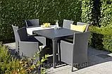 Комплект садових меблів Allibert Montana Iowa Futura Dining Set ( Keter Iowa Futura Set ) для дому, саду, фото 9