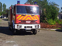  Виробництво та заміна лобового скла триплекс на пожежній машині Iveco Magirus 120 у Нікополі (Україна). 2