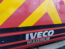  Виробництво та заміна лобового скла триплекс на пожежній машині Iveco Magirus 120 у Нікополі (Україна). 9