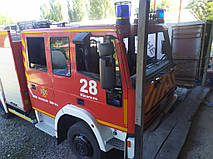  Виробництво та заміна лобового скла триплекс на пожежній машині Iveco Magirus 120 у Нікополі (Україна). 10