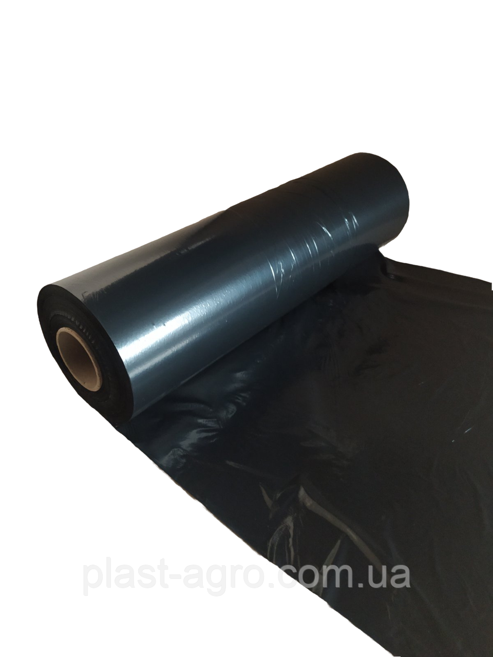 Пленка Мульча для Клубники Черная 40микрон на 3года полотно 1,2х500метров (без перфорации) - фото 1 - id-p2082629941