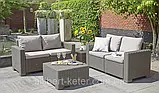 Комплект садових меблів Allibert California Duo 2 Seater Sofa Set зі штучного ротанга ( Allibert ), фото 3