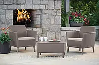 Комплект садовой мебели Allibert - Keter Salemo Balcony Lounge Set из искусственного ротанга ( Keter Salemo )