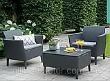 Комплект садових меблів Allibert - Keter Salemo Balcony Lounge Set зі штучного ротанга ( Keter Salemo ), фото 4