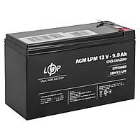 Аккумуляторная батарея свинцово-кислотная LogicPower 12V-9Ah (150х65х95мм)