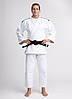 Кімоно для дзюдо біле унісекс ліцензійне IJF Ippon Gear Legend 2 White Regular Fit 690 гр/м.кв. (160 см), фото 7