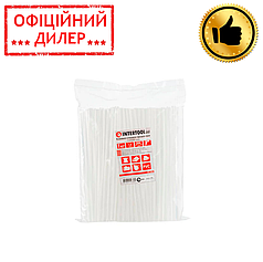 Комплект стрижнів клейових прозорих 7,4 мм * 200 мм, уп. 1 кг INTERTOOL RT-1036 STP