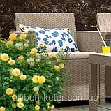 Комплект садових меблів Allibert Emma Balcony Set Smooth Arms With Classic Table ( Keter Emma Balcony Set ), фото 10