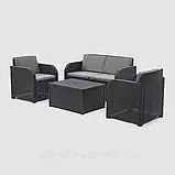 Комплект садових меблів Allibert Modena Set With Storage Table ( Keter Modena Set ) для будинку, саду, тераси, фото 8